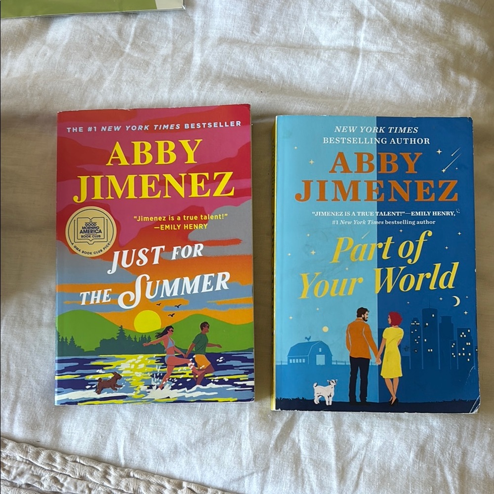 Abby Jimenez Book Set - Just for the Summer & Part of Your World